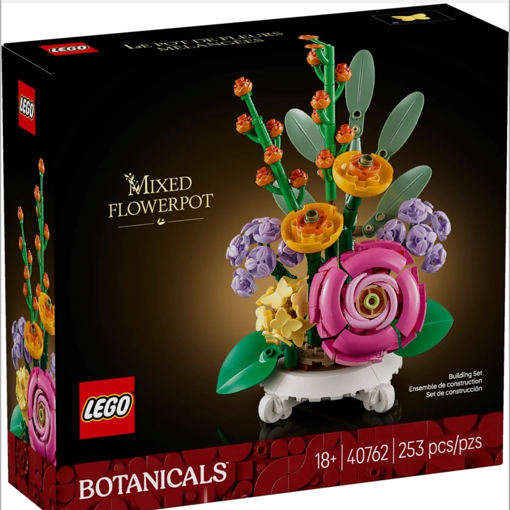 LEGO Botanical mixed Flower pot